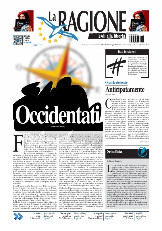 Prima-pagina-la ragione-oggi-edizione-di-oggi-20250528